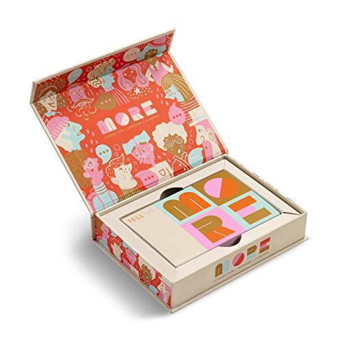 Compendium Tell Me More: A Conversation Starter Game of Questions to Deepen Connection - Fredhappy