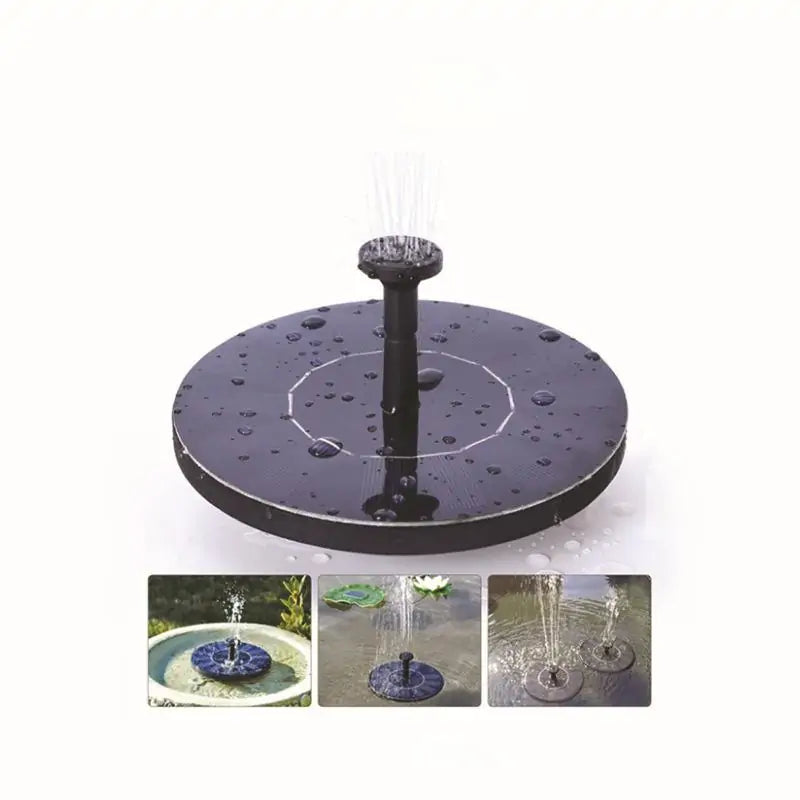 Solar Powered Bird Fountain