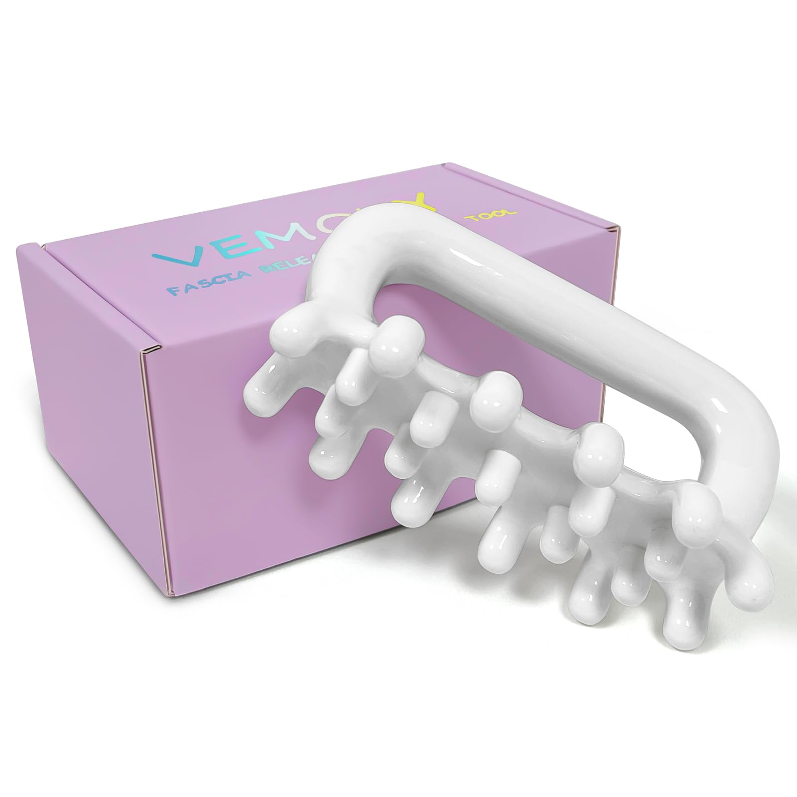 Vemoky Fascia Massage Tool Trigger Point Massage Tools Anti Blaster for Cellulite Massager Tool Reaching Deep Myofascial Tissue Throughout The Body Release Muscle Knot Reduction Cellulite - Fredhappy