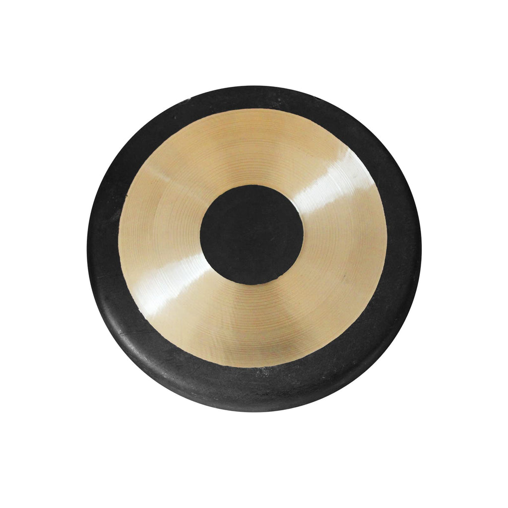 Arborea Mini Chau Gong 6" Includes Stand & Mallet - Desktop Gong for Sound Healing & Home/Office - Fredhappy LLC