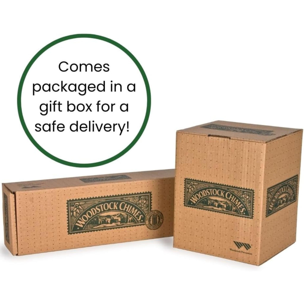 Woodstock Wind Chimes Zenergy Solo Hand Chime, Silver (7") Musically Tuned for Meditation, Yoga and Mindfulness, Bell Percussion Instrument For Teachers and Classrooms - Fredhappy