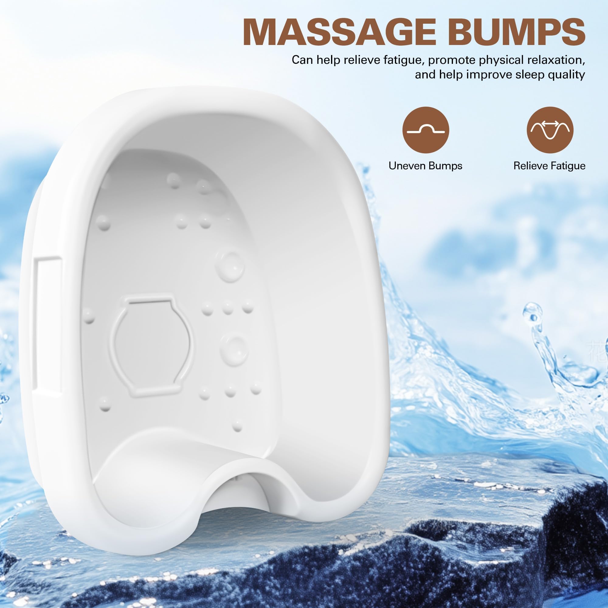 Idudbid Ionic Foot Bath Detox Machine - Suitable for Home Use, Home Salon - Level Spa Detox Machine, Healthy Detoxification, with Foot Bath, Array * 2, Liner - Fredhappy LLC