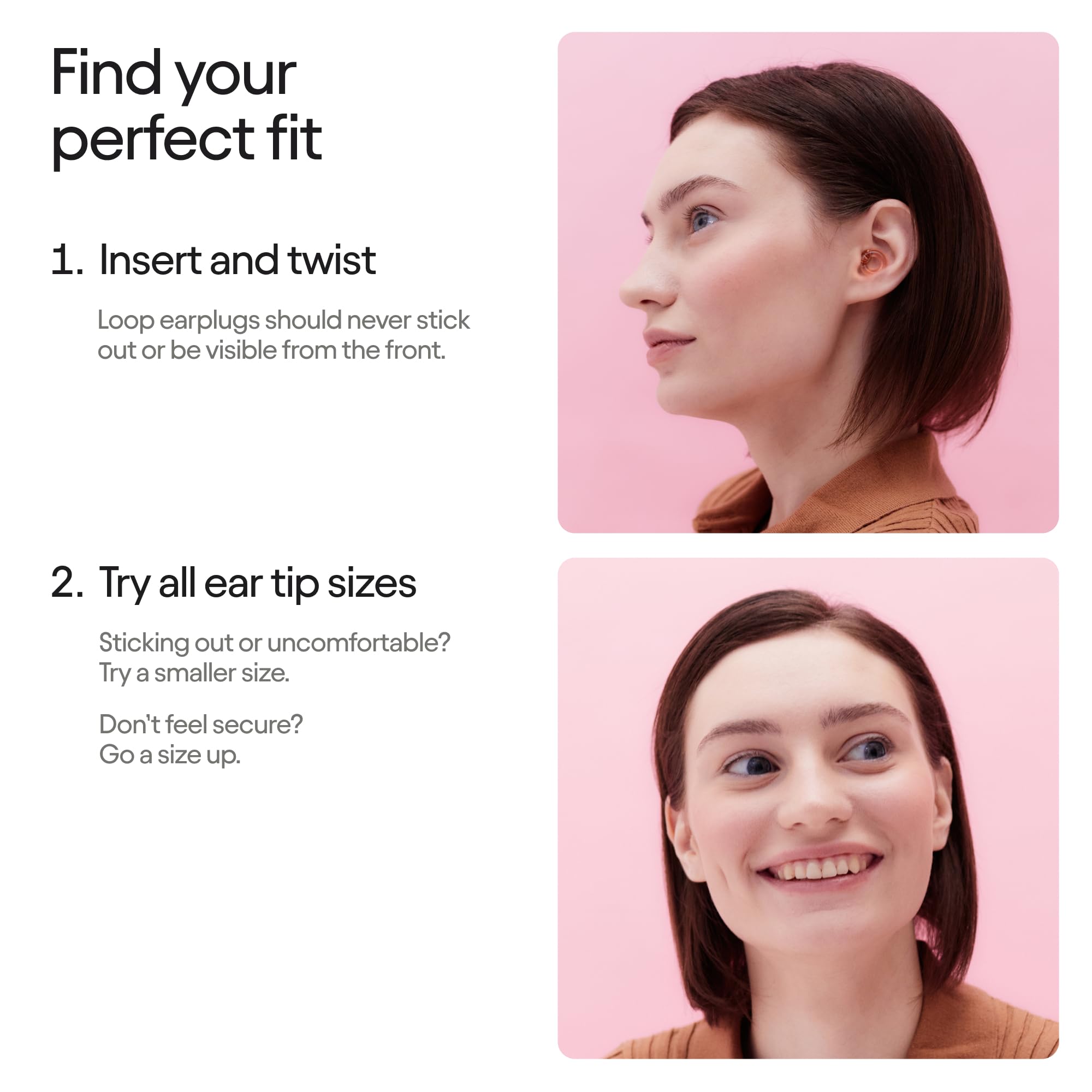 Loop Engage 2 Ear Plugs – Everyday Noise Relief with Clear Speech for Social Gatherings, Work, Conversation, Parenting & Noise Sensitivity – 16 dB Noise Reduction Earplugs - Fredhappy