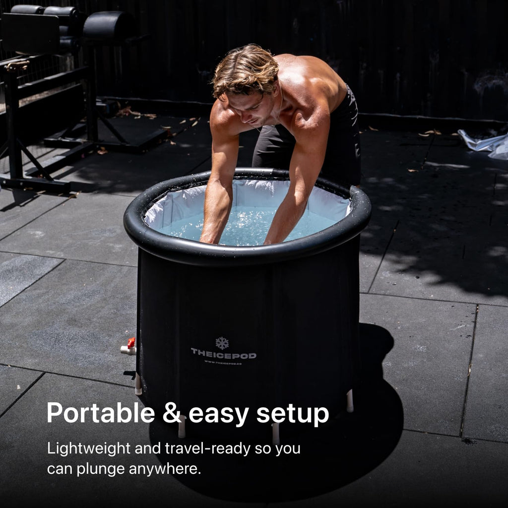The Ice Pod Pro – Premium Cold Plunge Tub for Daily Recovery – Extra - Insulated Design with Thermal Lid – Built for Comfort, Performance & Durability - The Pod Company - Fredhappy