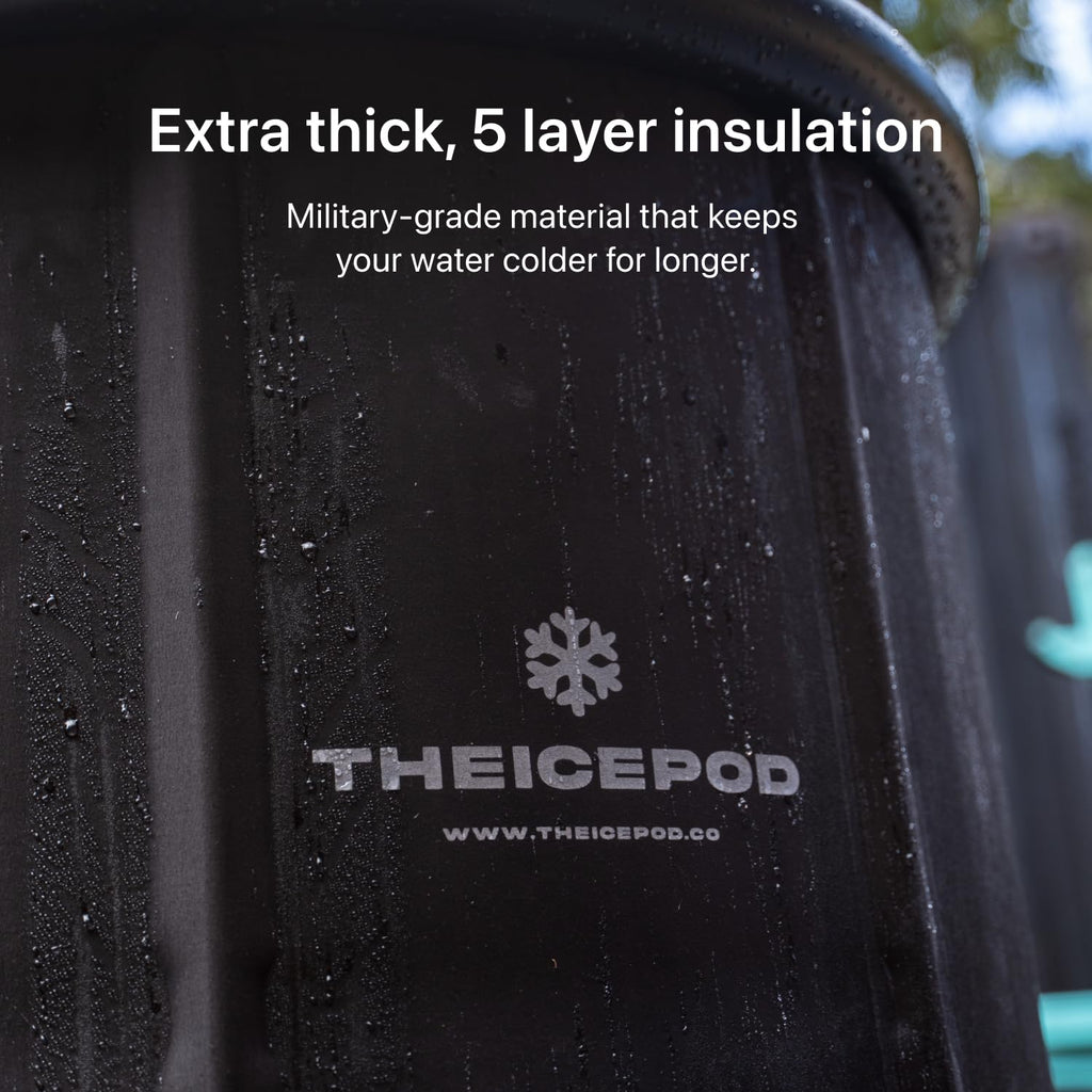 The Ice Pod Pro – Premium Cold Plunge Tub for Daily Recovery – Extra - Insulated Design with Thermal Lid – Built for Comfort, Performance & Durability - The Pod Company - Fredhappy