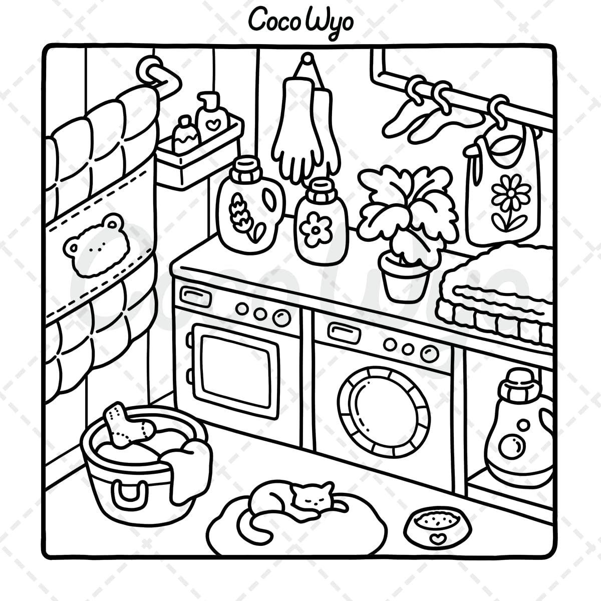 Little Corner: Coloring Book for Adults and Teens, Super Cute Designs of Cozy, Hygge Spaces for Relaxation (Cozy Spaces Coloring) - Fredhappy LLC