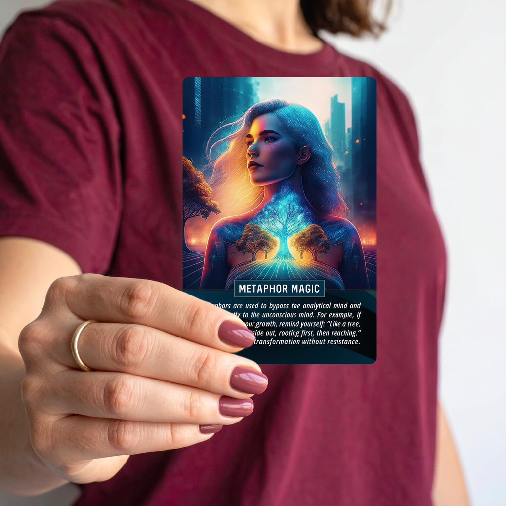 The NLP Oracle: Neurolinguistic Programming Cards for Mastering Your Reality - Deck of 70 Oracle Cards by River Aether - The Essential NLP Toolbox for Beginners to Experienced NLP Practitioners - Fredhappy