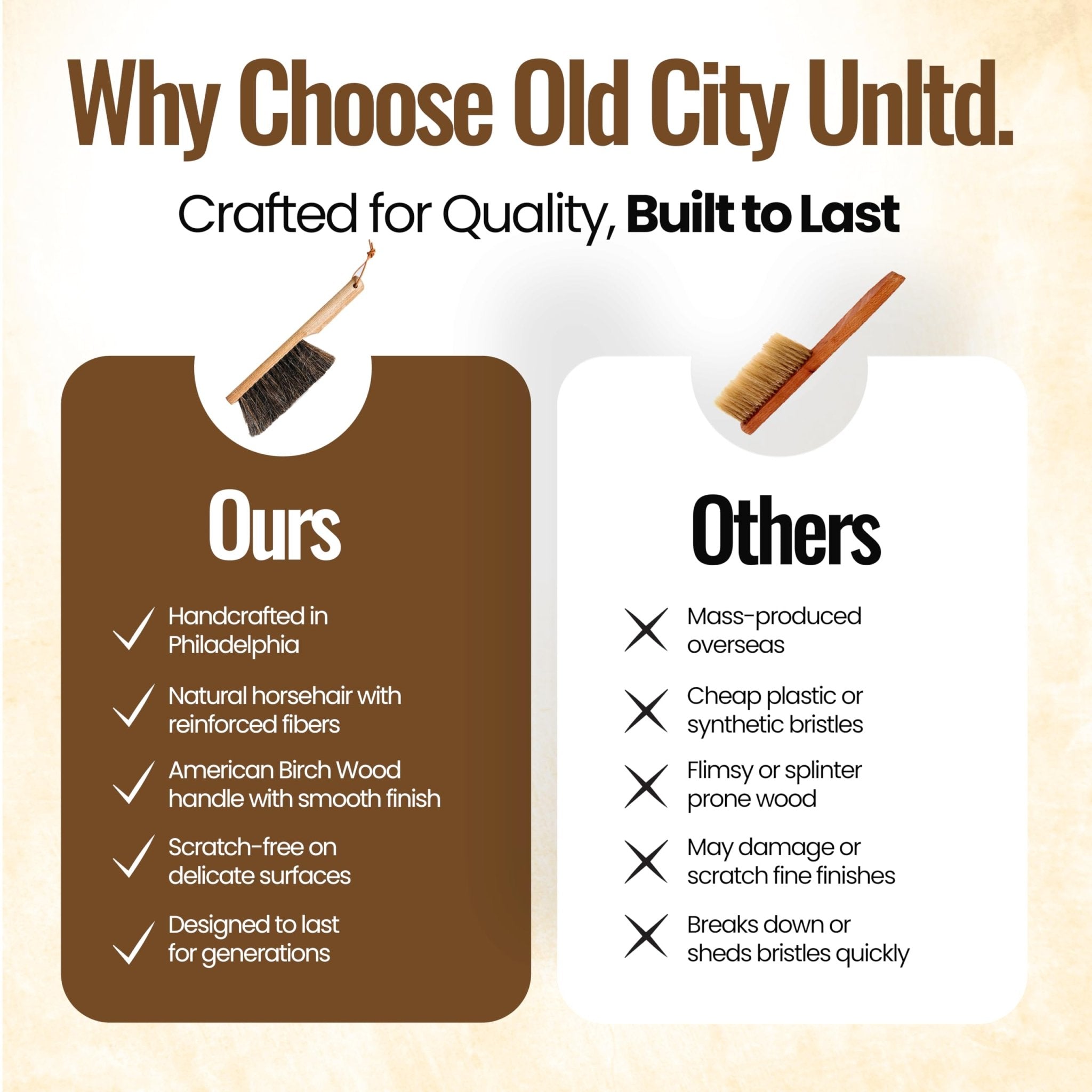 Dustpan Bench Woodworking Brush - USA 13 inch Horsehair Brushes are Used for Counter, Furniture, Drafting, Patio, Fireplace Cleaning, Shop Brush, Leather Tie, Woodworking Tool & Accessories - Fredhappy