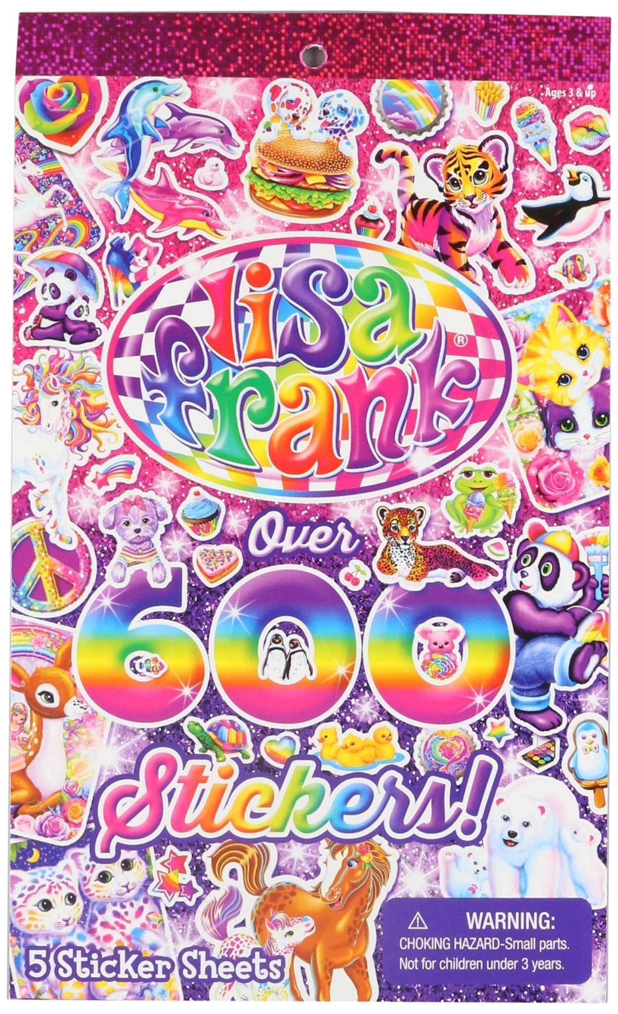 Lisa Frank Over 600 Stickers (Original Version) - Fredhappy LLC