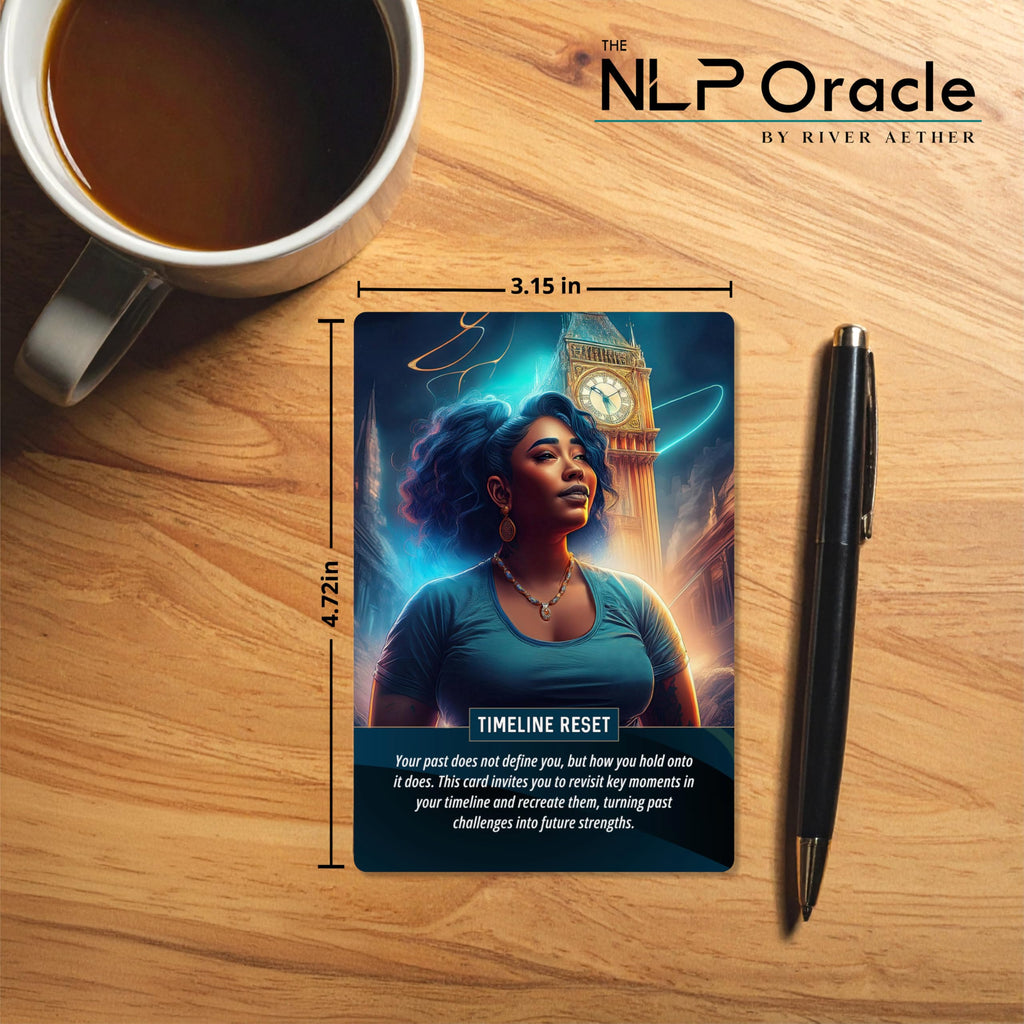 The NLP Oracle: Neurolinguistic Programming Cards for Mastering Your Reality - Deck of 70 Oracle Cards by River Aether - The Essential NLP Toolbox for Beginners to Experienced NLP Practitioners - Fredhappy
