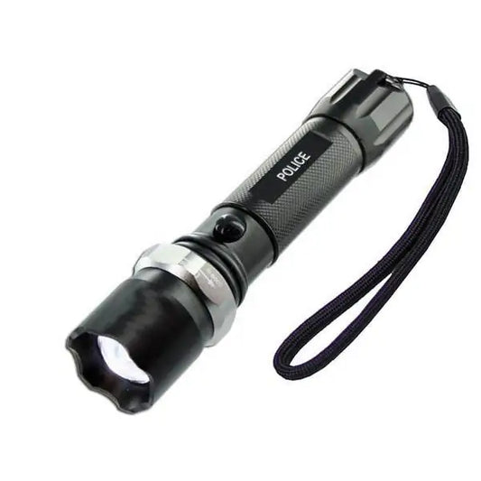 Tactical Police Heavy Duty 3W Rechargeable LED Flashlight