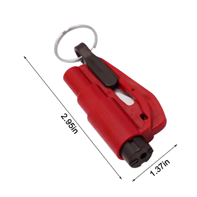 Car Safety Hammer Keychain