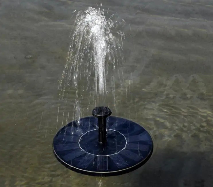 Solar Powered Bird Fountain