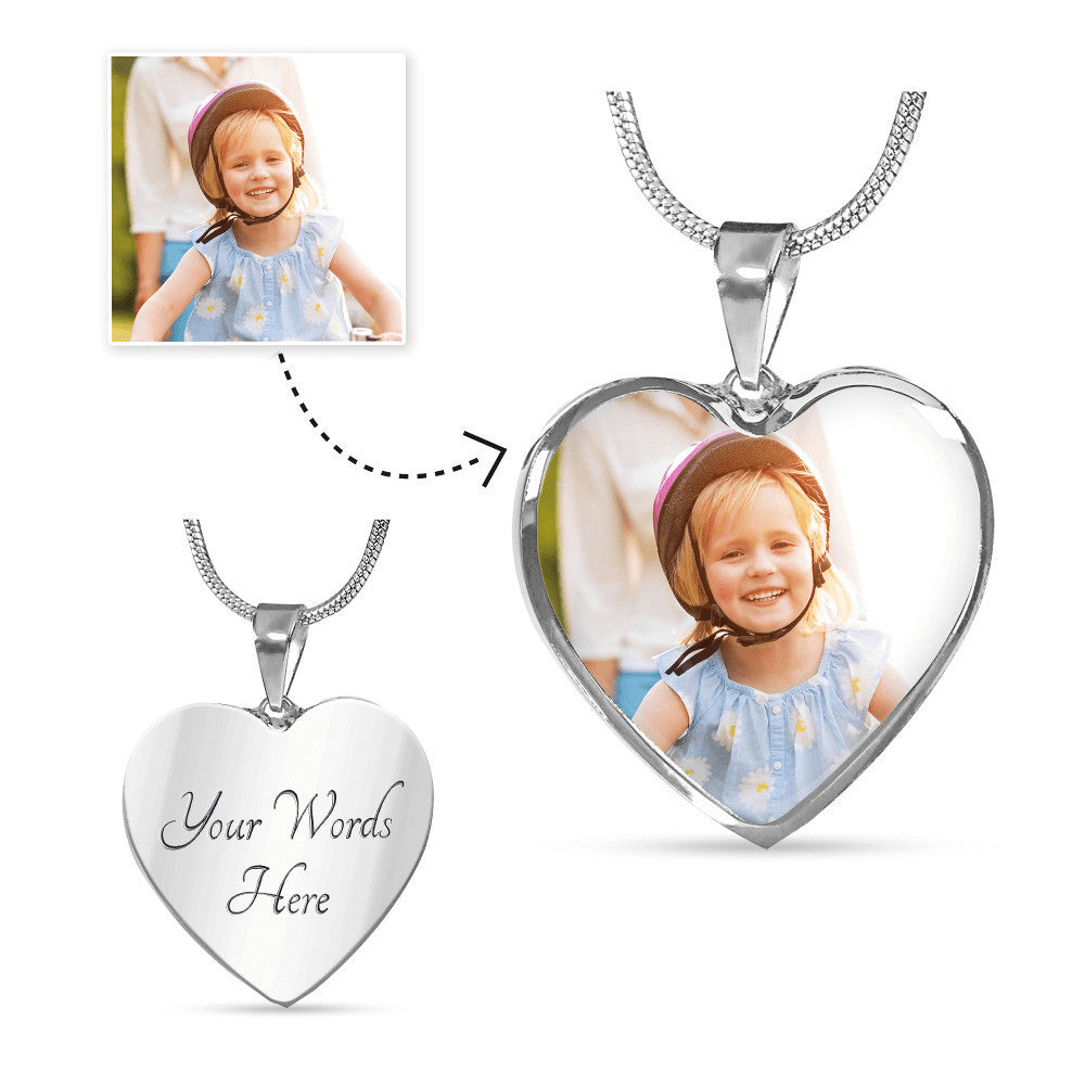 Buyer Upload Heart Necklace - Comfort