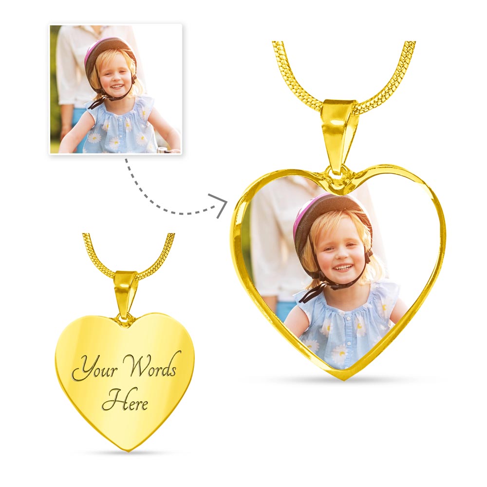 Buyer Upload Heart Necklace - Comfort