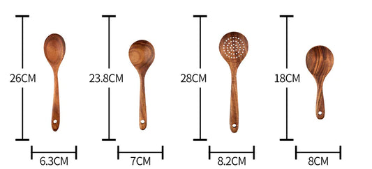 Handmade Teak Utensils