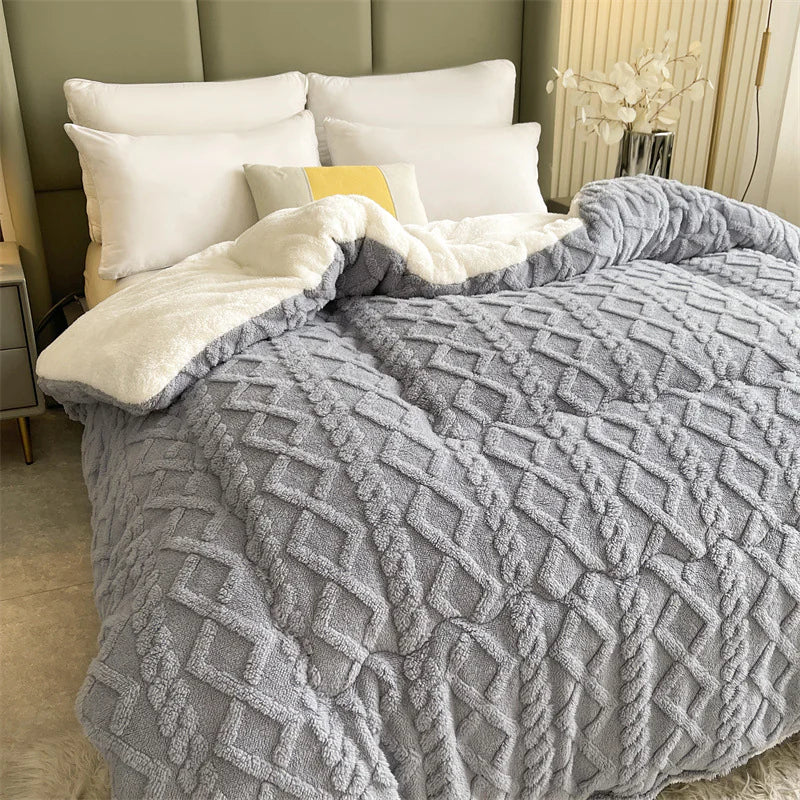 Warm Winter Cashmere Weighted Blanket